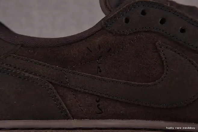 Cheap Husky Low 1 x DM7866-202 Brown OG Travis Velvet Air Jordan Scott 0505